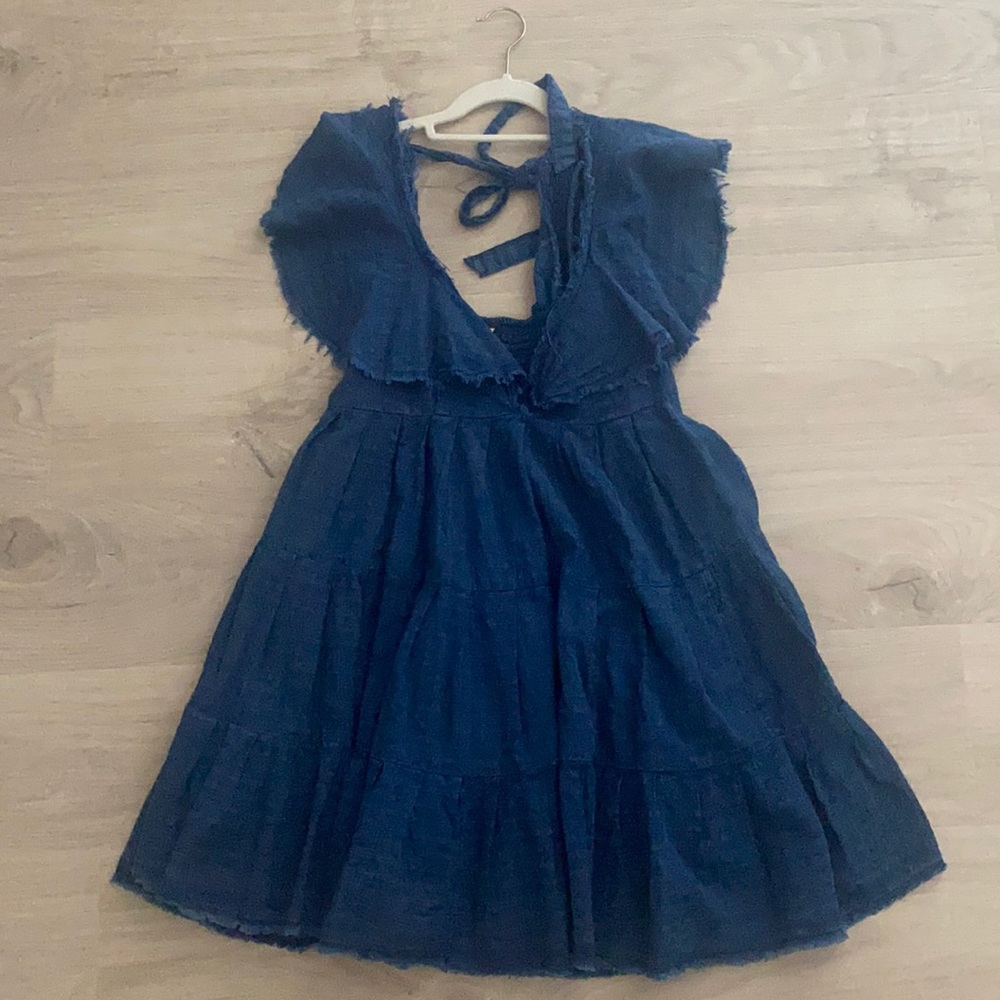 Denim Free People Dress